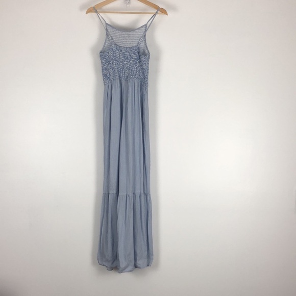 Japan adjustable spaghetti straps elastic stretch bodice wide leg jumpsuit Small - Picture 5 of 8